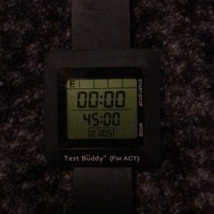 ACT timing watch (time for each section)